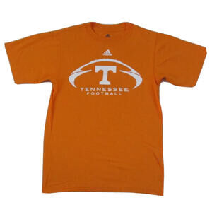 Tennessee Volunteers Football Men's Orange T Shirt by Adidas - S